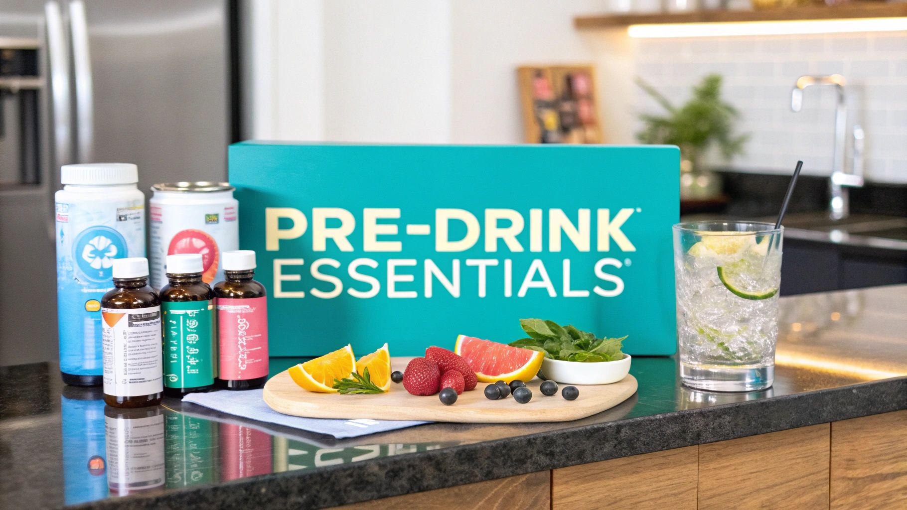 7 What to take before drinking alcohol You Should Know - Upside Hangover Jelly