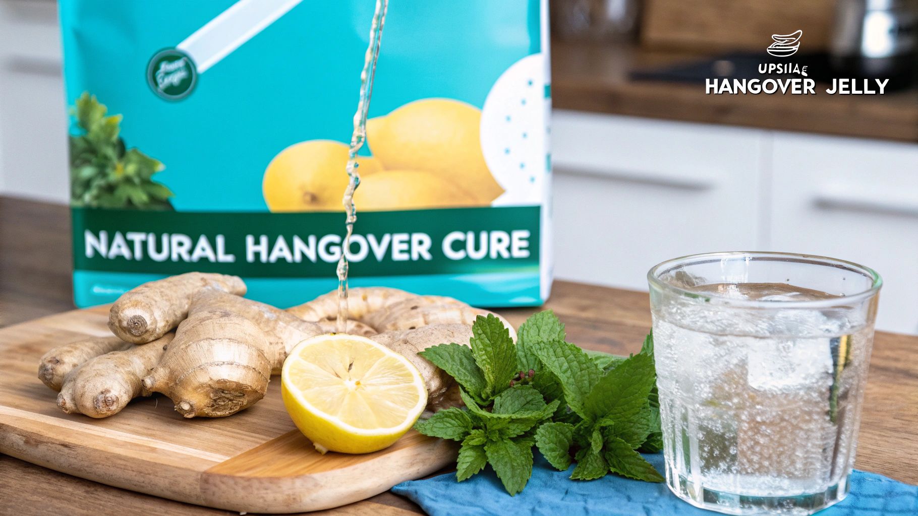 8 Best Natural Hangover Remedies to Feel Better Fast - Upside Hangover Jelly