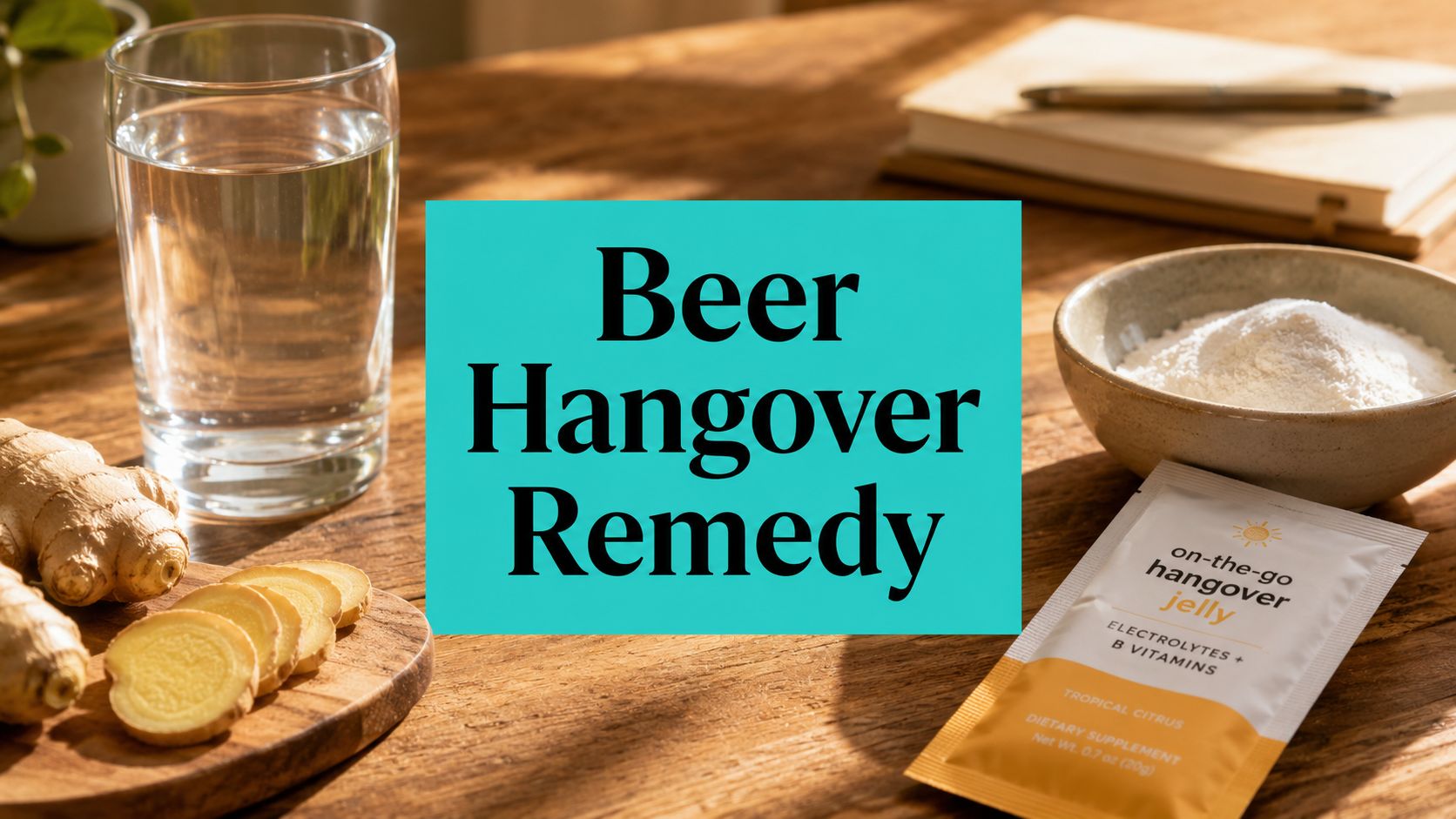 Beer Hangover Remedy How to Recover and Feel Better Fast - Upside Hangover Jelly