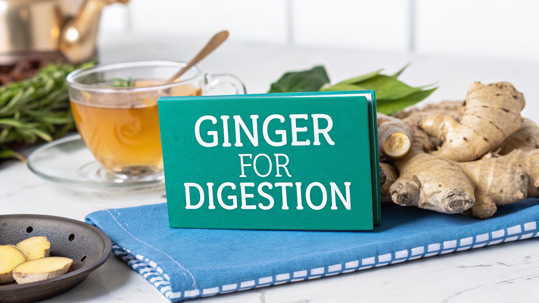 The Benefits of Ginger for Digestion A Guide to Gut Health - Upside Hangover Jelly