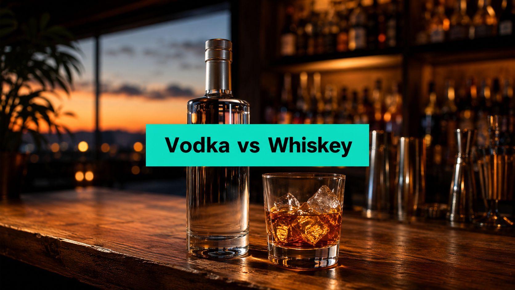 The Difference Between Vodka and Whiskey: A 2026 Guide - Upside Hangover Jelly