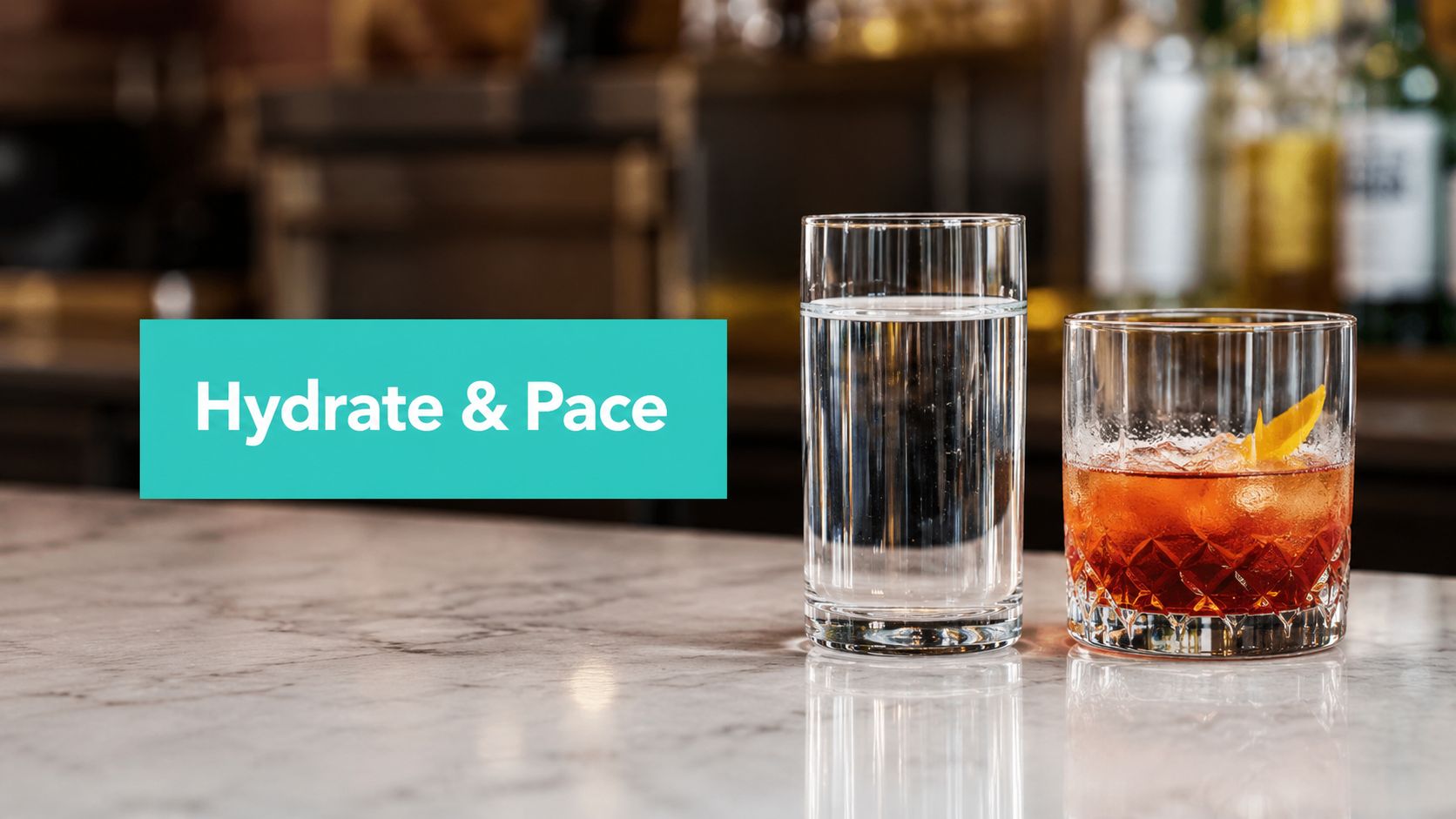 Does Drinking Water While Drinking Alcohol Help? - Upside Hangover Jelly