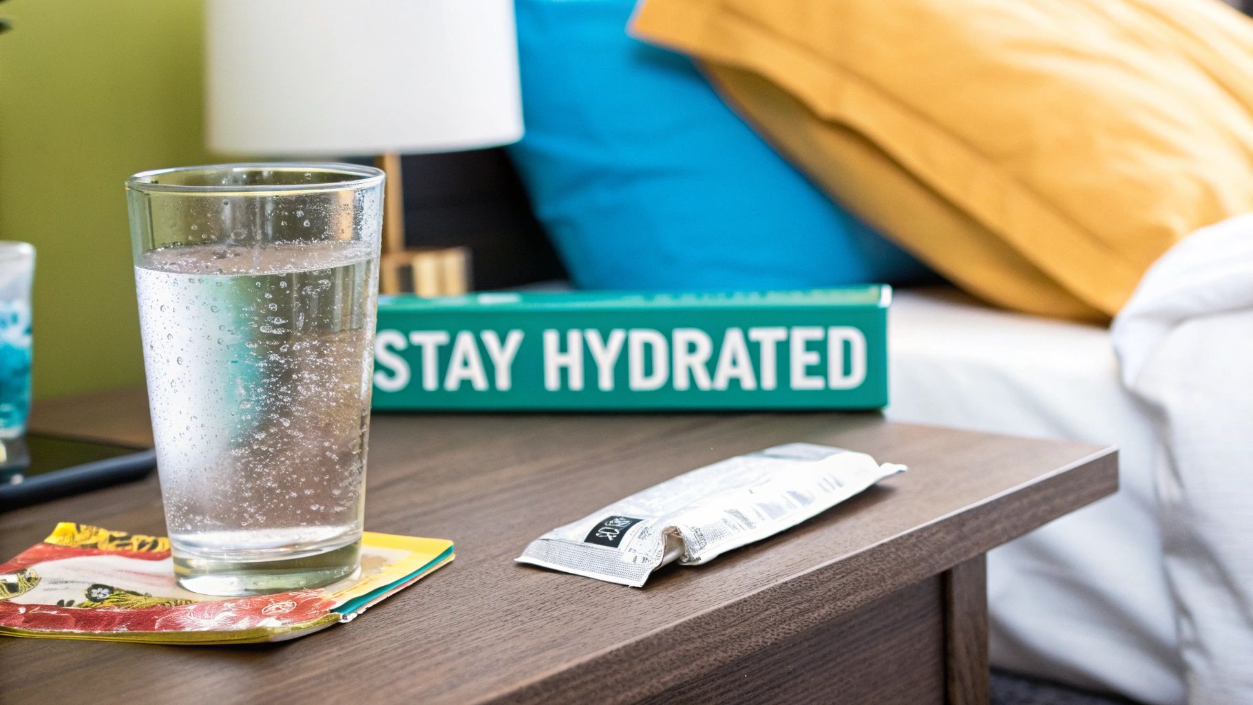 Dehydration-After-Drinking-Alcohol-How-to-Prevent-Recover - Upside Hangover Jelly
