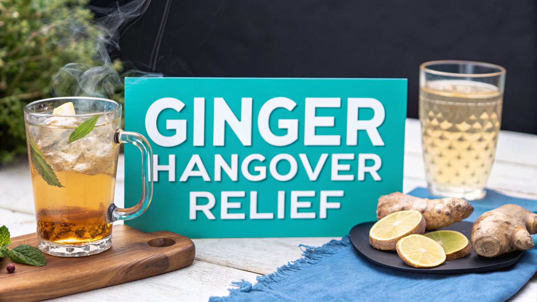 Ginger-Tea-Hangover-Relief-Natural-Quick-Soothing - Upside Hangover Jelly