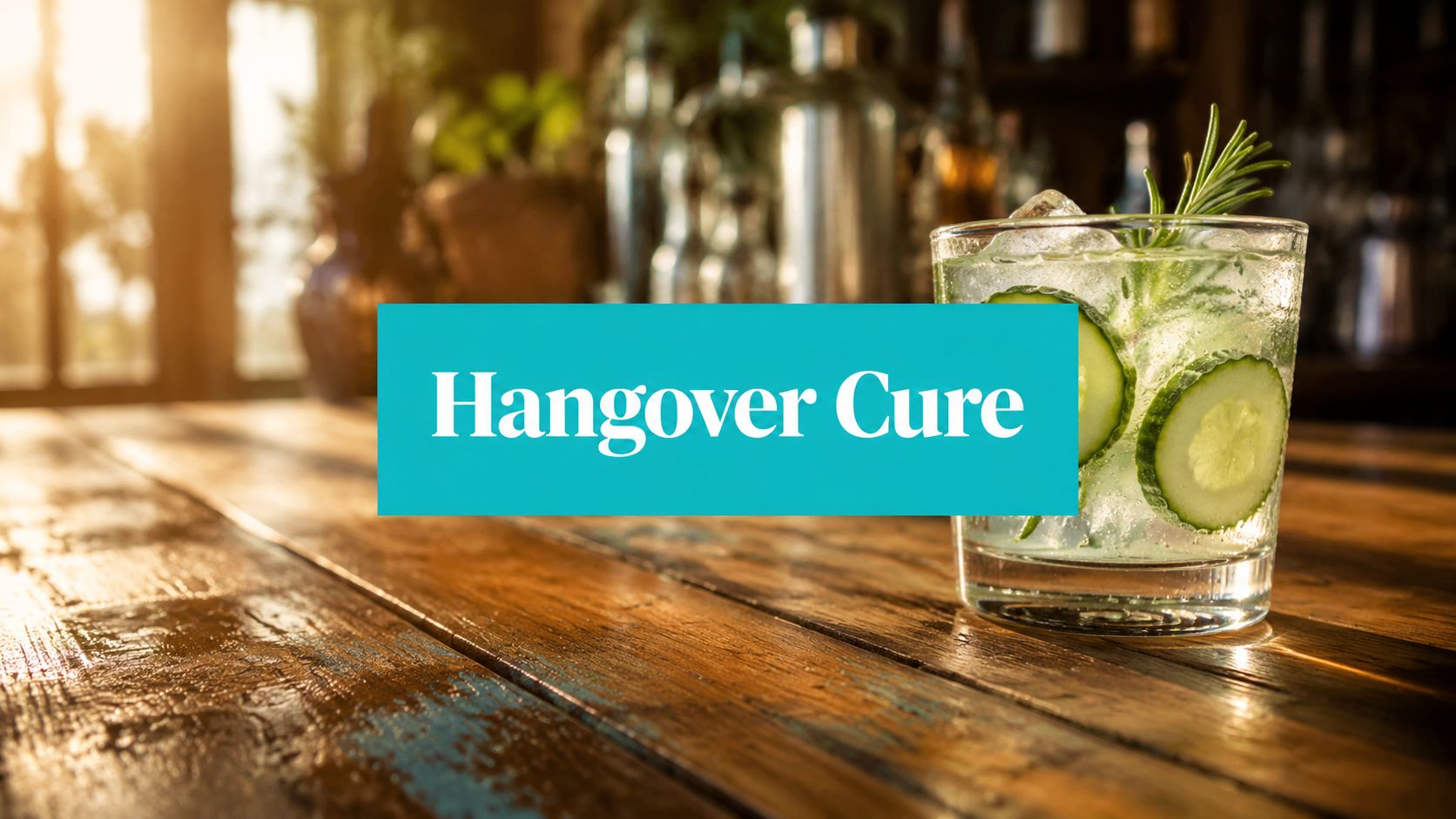 The Hangover Cure Cocktail: Your Guide to What Really Works - Upside Hangover Jelly