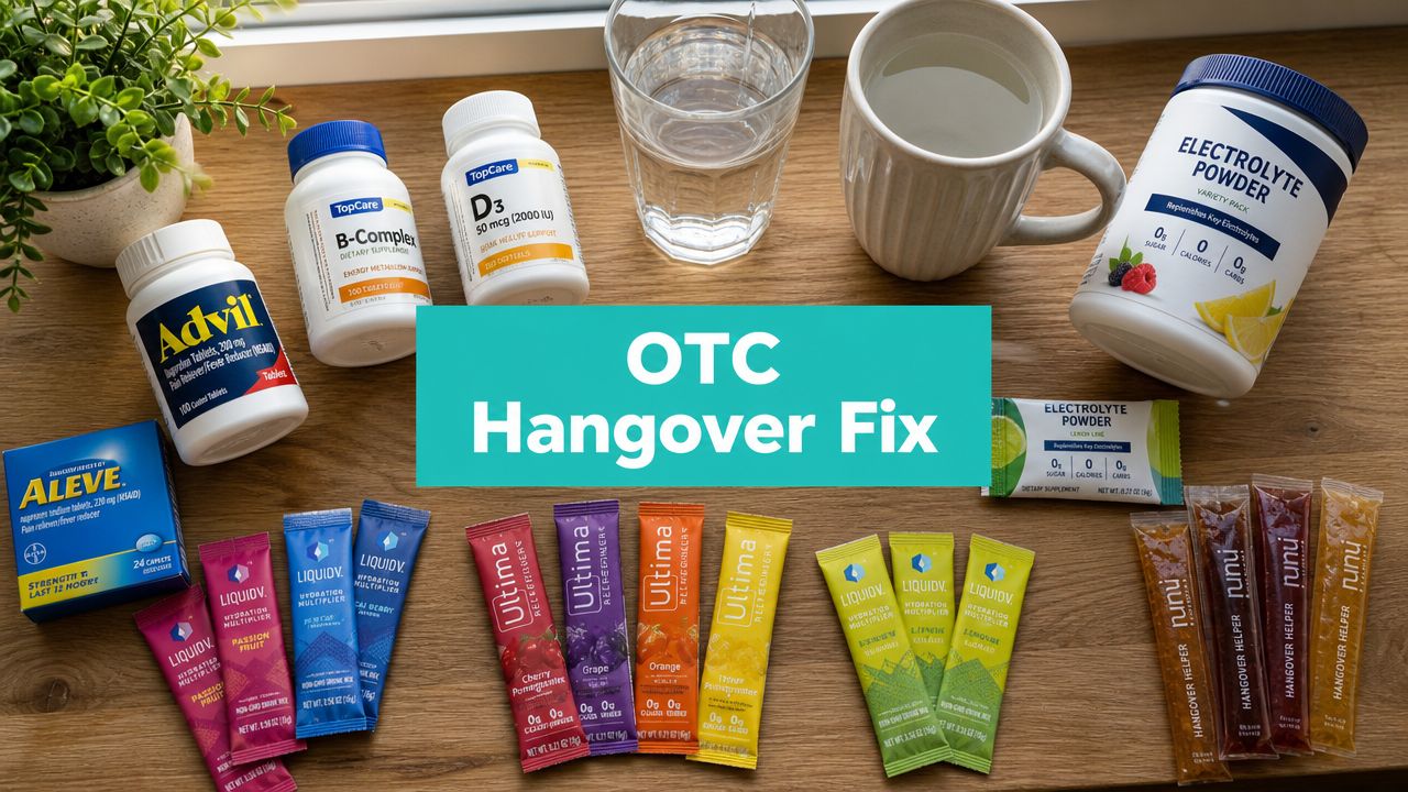 Hangover Medicine Over the Counter: A 2026 Science Guide - Upside Hangover Jelly