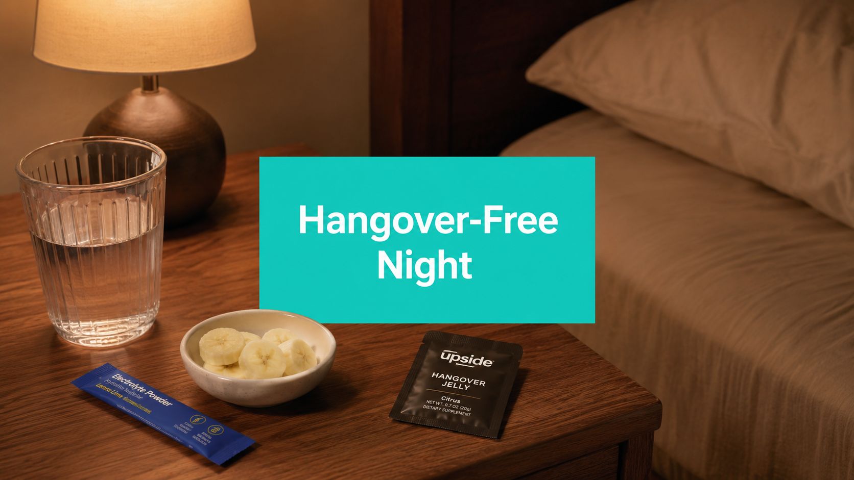 Your Guide: How to Prevent Hangover Before Bed - 5 Steps - Upside Hangover Jelly