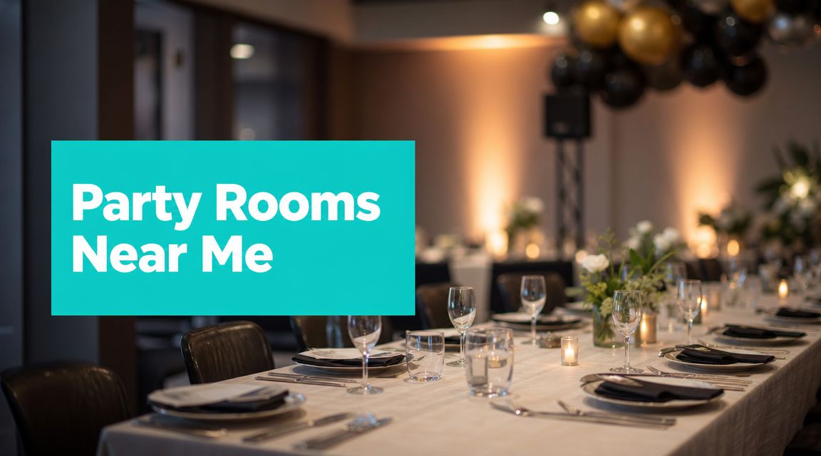 Find Party Rooms Near Me: 7 Top Venues for 2026 - Upside Hangover Jelly