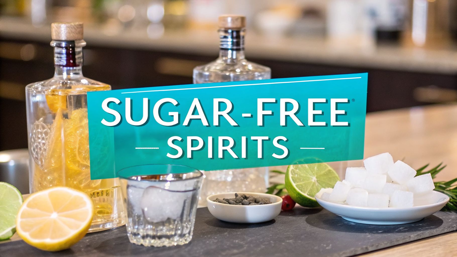 Your Guide to Liquor With No Sugar for Smarter Socializing - Upside Hangover Jelly