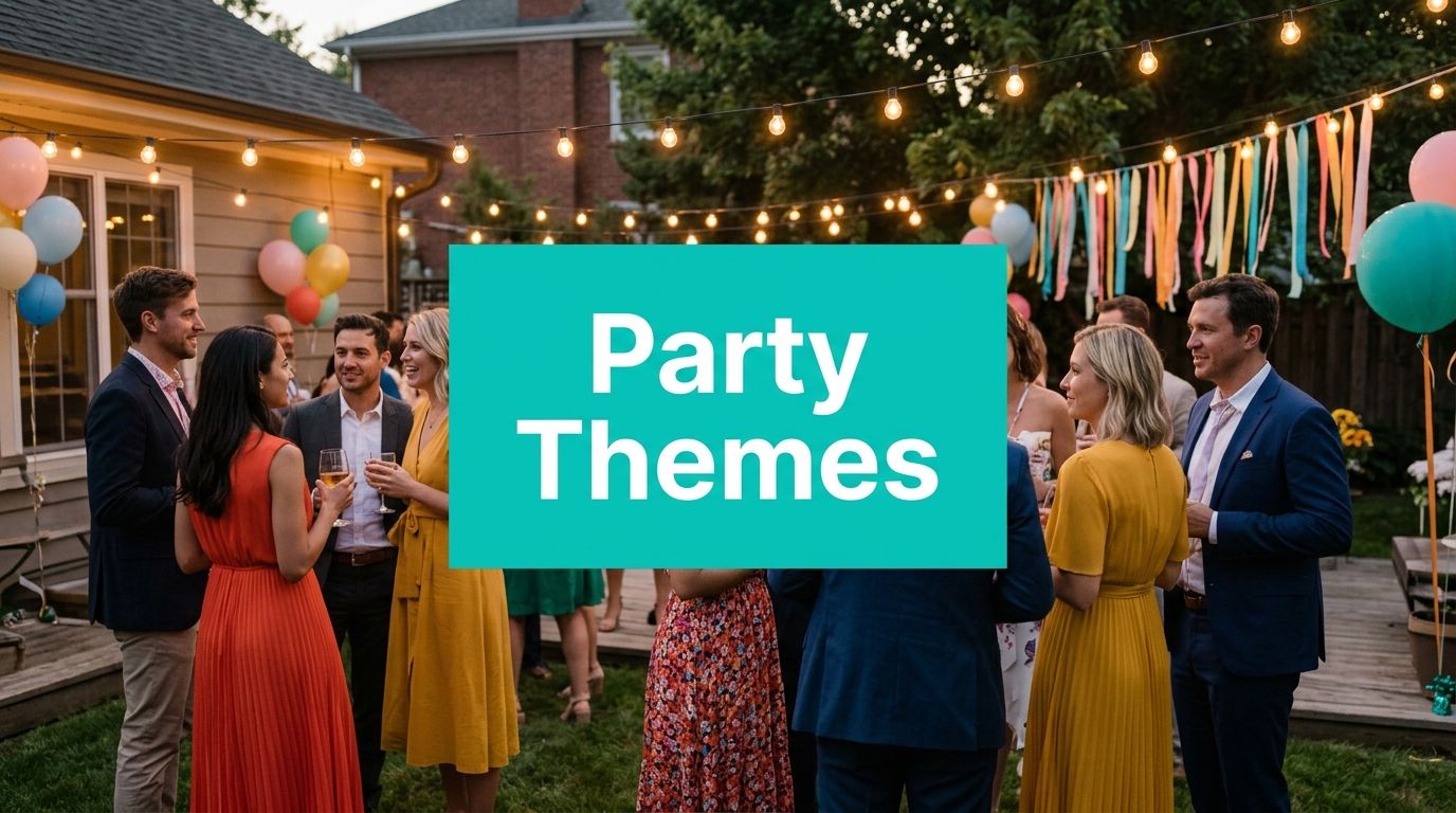 10 Unique Party Theme Ideas for 2026 - Upside Hangover Jelly