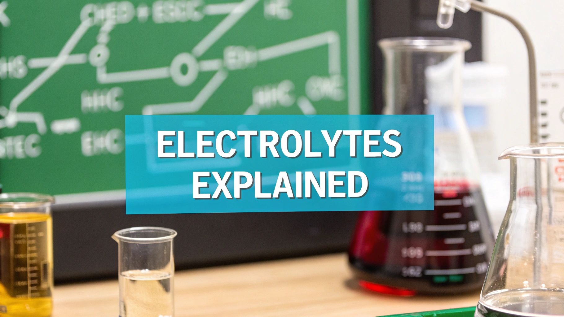What Are Electrolytes and Nonelectrolytes: Explained - Upside Hangover Jelly