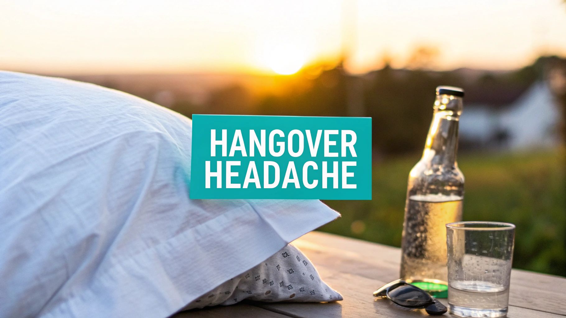 what-causes-hangover-headaches-Triggers-Relief - Upside Hangover Jelly